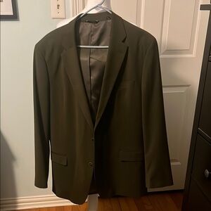 Nautica Men's Olive Blazer